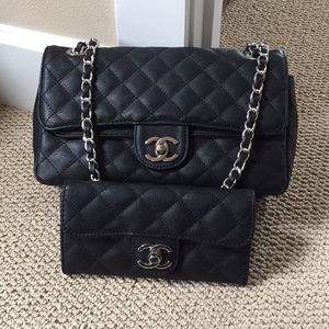 Quilted Crossbody & Matching Wallet